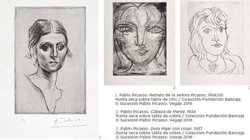 Exposición «Caja de remordimientos: Mujeres de Picasso» en Buitrago de Lozoya