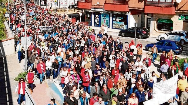 Cientos de personas asistieron a la manifestación