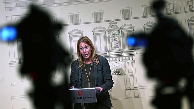 La vicepresidenta catalana, Neus Munté