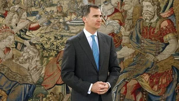 El Rey Felipe, en la tercera ronda de consultas con los partidos