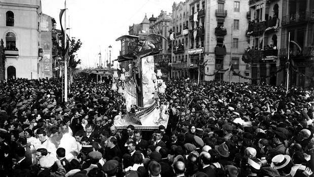 Imagen de la procesión de 1913