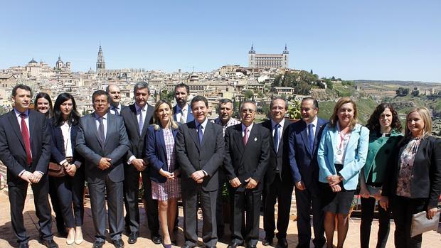 El presidente de Castilla-La Mancha, Emiliano García-Page, asistió a la romería