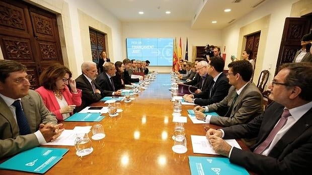 Reunión de la comisión de seguimiento a la financiación autonómica