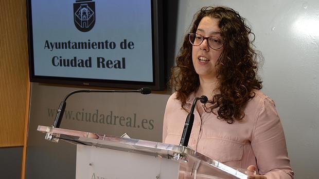 La viceportavoz del Ayuntamiento de Ciudad Real, Sara Martínez