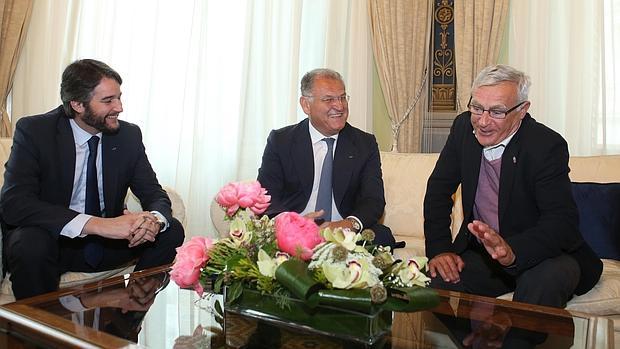 Imagen de la reunión del presidente de Ford España con el alcalde de Valencia