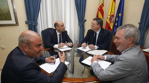 Imagen de la reunión celebrada este miércoles en Alicante