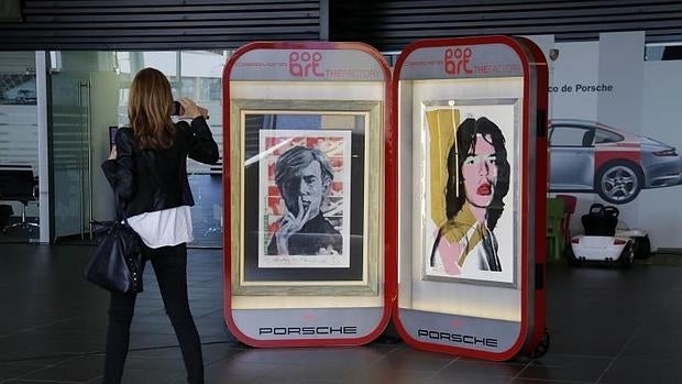 El retrato de Mick Jagger es una de las «joyas» de la muestra itinerante