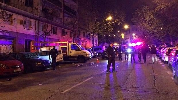 Cuatro detenidos por apuñalar con un machete a otros dos jóvenes en Carabanchel