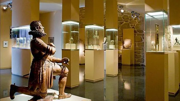 Una de las salas del Museo Arqueológicos de Orense