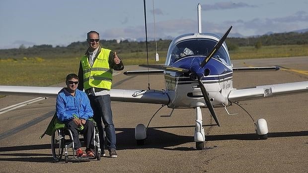 «Nunca hubiese imaginado poder volar»