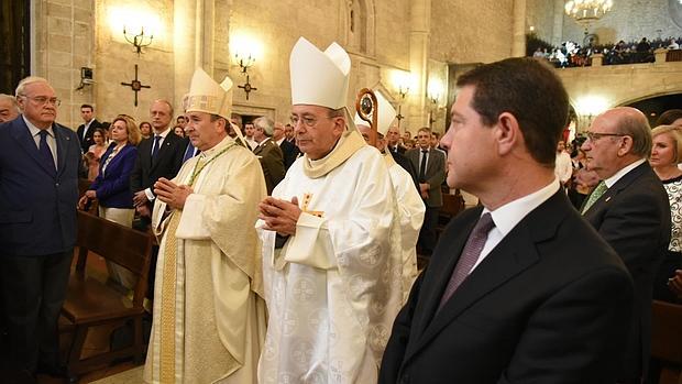 Gerardo Melgar hace su entrada a la catedral de Ciudad Real