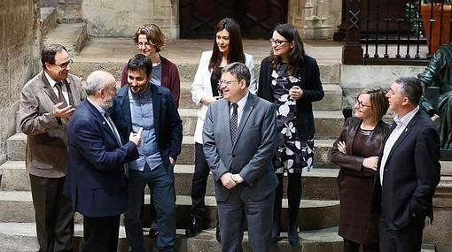 Imagen de los integrantes del Gobierno valenciano