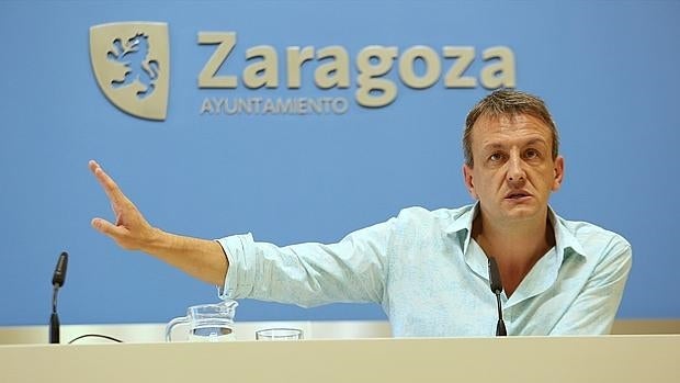 Fernando Rivarés, consejero municipal de Cultura del Ayuntamiento de Zaragoza