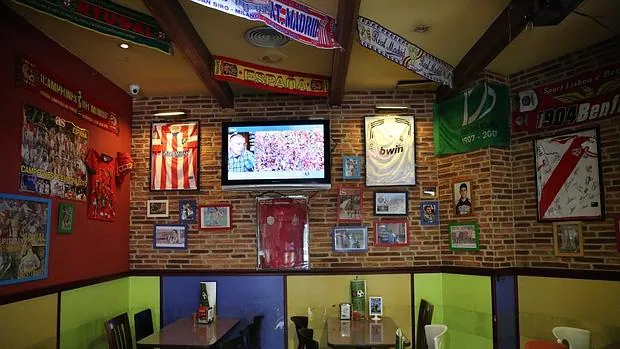 La Cervecería Deportiva, bar del centro de Madrid que emitirá el partido