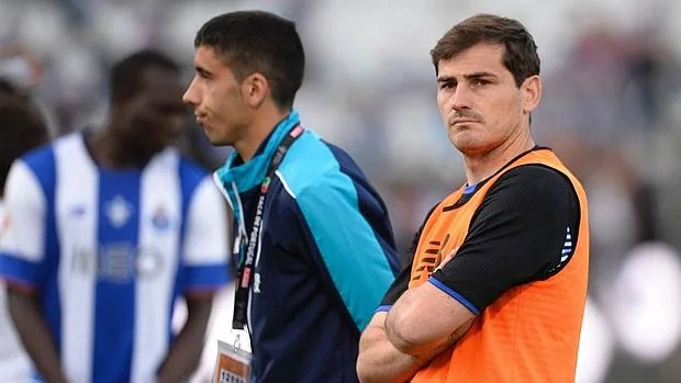 El jugador del Oporto y capitán de la Selección Española, Íker Casillas