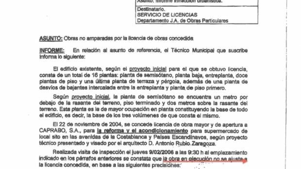 El alcalde desprecia la comunicación del Síndic para derribar un edificio ilegal...