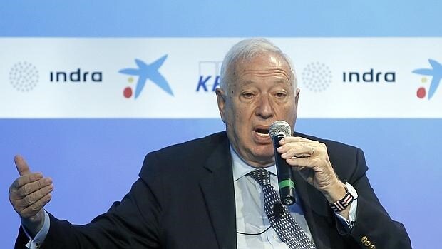 García-Margallo en un acto del Círculo catalán de empresarios