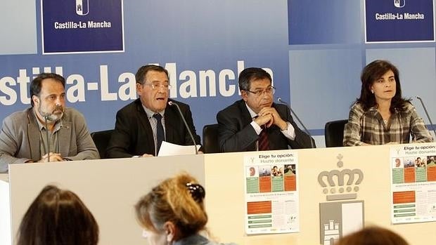 Javier Mateo, Juan Carlos García, Javier Nicolás y María José Sánchez Carretero