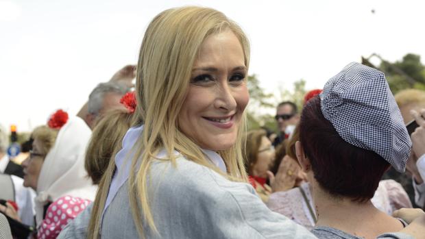 La presidenta de la Comunidad de Madrid, Cristina Cifuentes, acude al programa «Herrera en Cope»