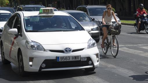 Toyota Prius, uno de los taxis más utilizados en Madrid