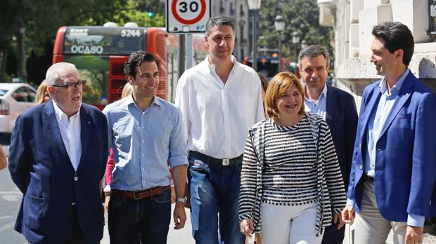 Imagen del acto celebrado este martes por el PP en Valencia