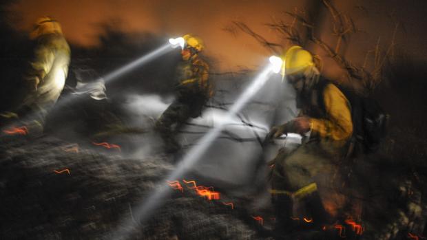 Incendio al sur de Orense el pasado agosto