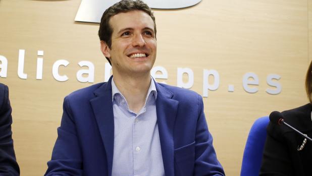 Casado, en un acto de campaña esta semana