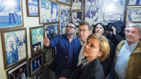 En la casa museo del Rey de las Tartas, durante el paseo por Mondoñedo