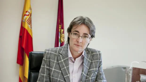 Marta Higueras en su despacho del Área de Gobierno de Equidad, Derechos Sociales y Empleo
