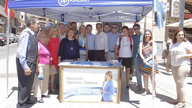 Imagen del acto celebrado por el PP este lunes en Alicante