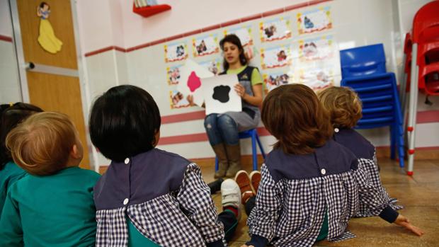 Imagen de archivo de una escuela infantil