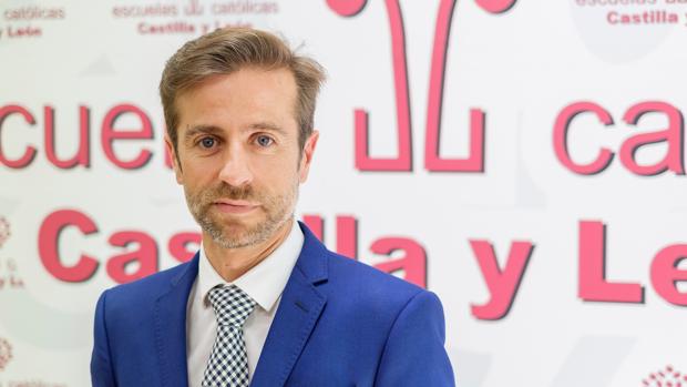 El nuevo secretario de Escuelas Católicas de Castilla y León, Leandro Roldán