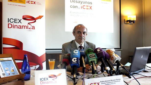 El director territorial de Comercio y del ICEX en Castilla-La Mancha, Pedro Antonio Morejón
