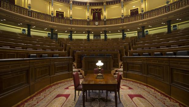 Salón del Plenos del Congreso