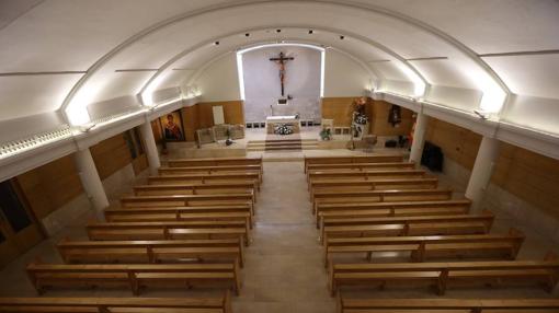 El interior de la parroquia de San Germán