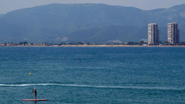 Imagen tomada este domingo en Cullera