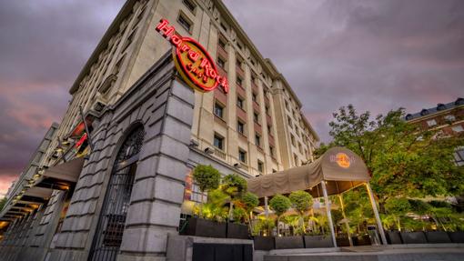 Imagen de Hard Rock Café de Madrid, en el paseo de la Castellana