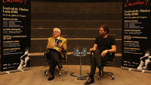 Asencio y Vicent, en la presentación del programa