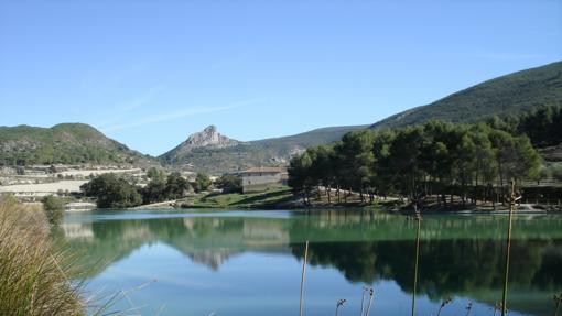 Imagen del Embalse del Bosquet en Moixent