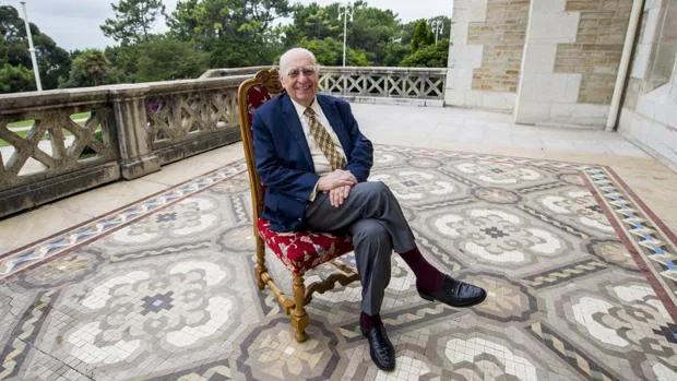 El expresidente de Uruguay, Julio María Sanguinetti, en Santander