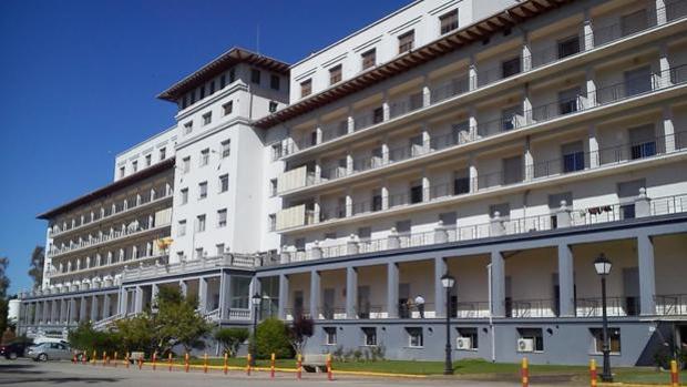 Fachada del hospital para enfermos crónicos Doctor Moliner, en el municipio de Serra