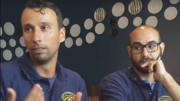 Dos policías españoles se convierten en héroes al salvar a dos personas en un incendio en Puerto Rico