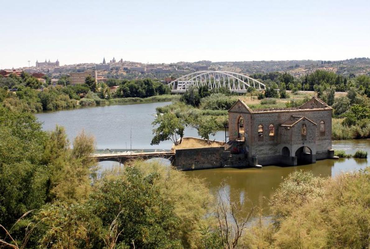 Imagen del río Tajo a su paso por La Peraleda, en Toledo