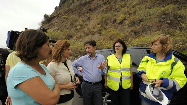 El viernes puede comenzar el desbloqueo de coches afectados por el derrumbe de Teno, en Tenerife