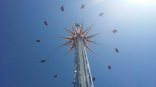 La atracción Gran Tornado, el parque temático de Benidorm.