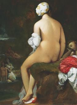 «La pequeña bañista», de Ingres