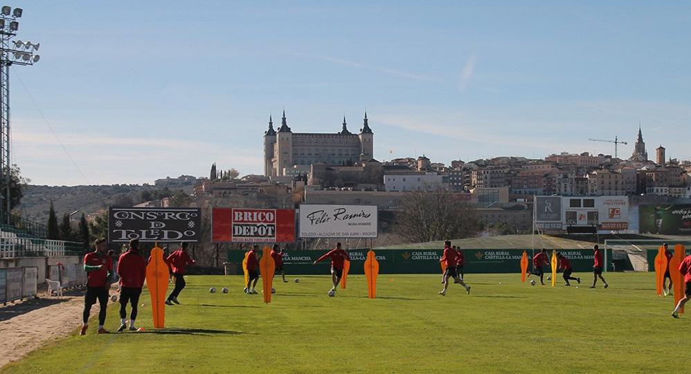 El equipo en uno de sus entrenamientos