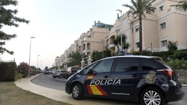 Unidad de la Policía en el Sur de Gran Canaria