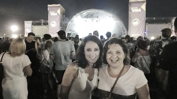 Andrea Levy e Isabel Bonig, este sábado, en el FIB