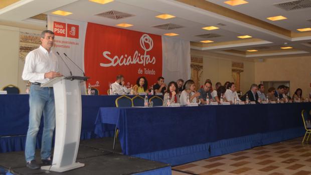 Intervención de Álvaro Gutiérrez en el Comité del PSOE de Toledo